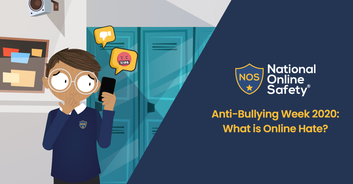 Anti-Bullying Week 2020: What is Online Hate?