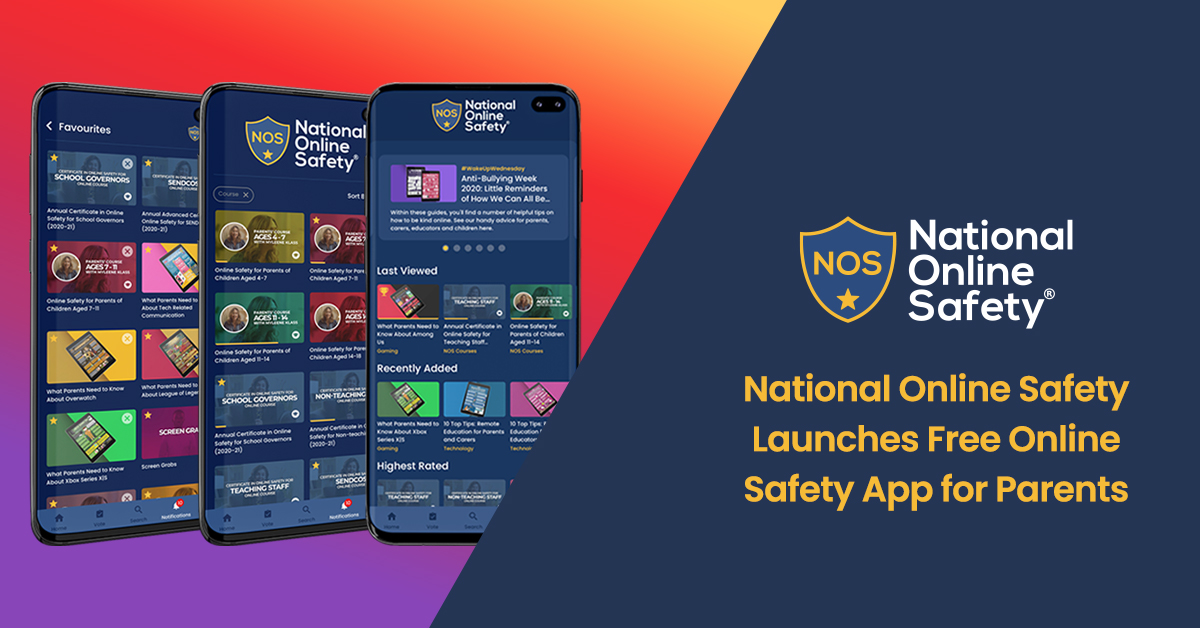 National Online Safety Launches Free Online Safety App for Parents